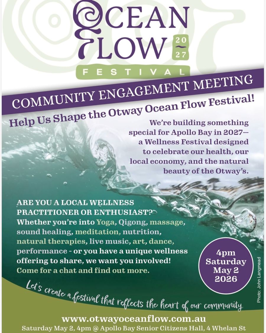 Otway Ocean Flow Community Engagement Meeting